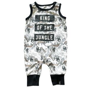 3 FOR $10 MINI HEROES 3M “King Of The Jungle” Neutral Sleeveless Safari Sleeper